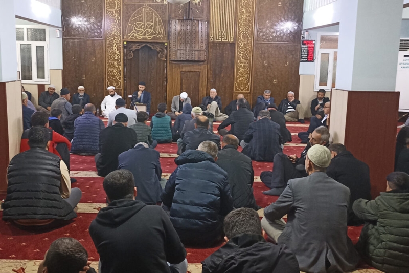 Çınar'da “Kur’an Ziyafeti ve Dua” programı düzenlendi