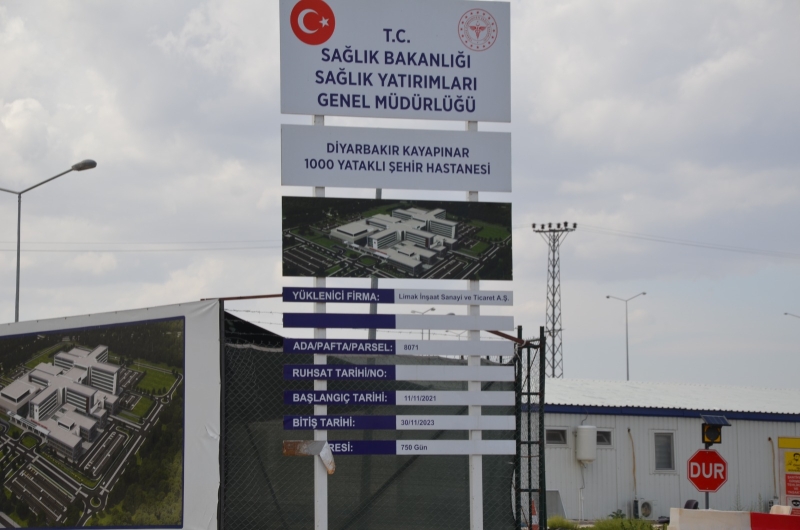 Diyarbakır halkı şehir hastanesinin bir an önce tamamlanmasını bekliyor