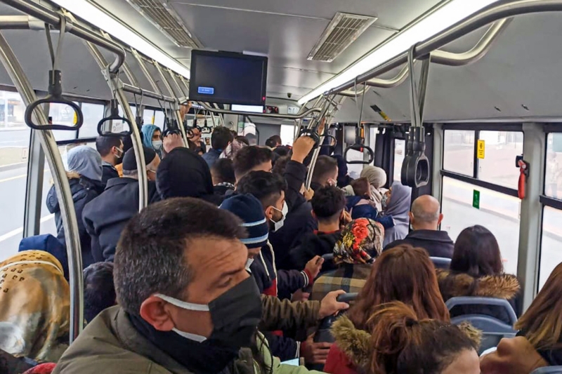 Diyarbakır’da şehir içi otobüs çilesi halen devam ediyor