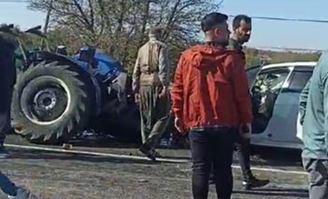 Diyarbakır'ın Eğil ilçesinde trafik kazası: 1 ölü, 6 yaralı