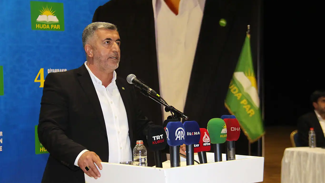 HÜDA PAR Diyarbakır İl Başkanlığına Zeynel Abidin Gülsever seçildi