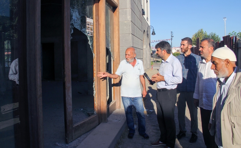 HÜDA PAR Diyarbakır İl Başkanı Dinç: Yeni yapılan Sur evleri cezaevi hücrelerini andırıyor!